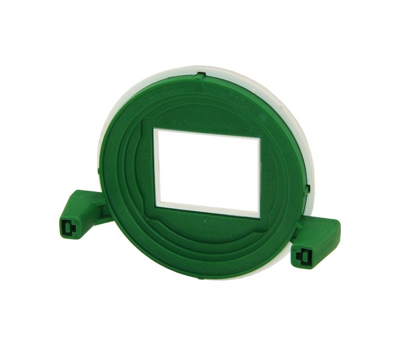 RWT window x-ray® COLOR Visierring Endo 3x4 in Grün.