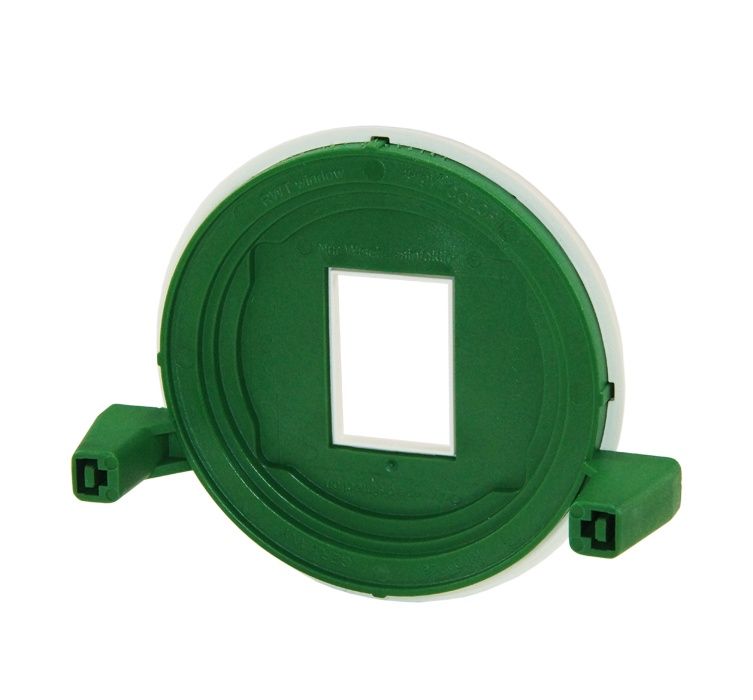 Grüner Visierring Endo 2x3 für RWT window x-ray® COLOR.