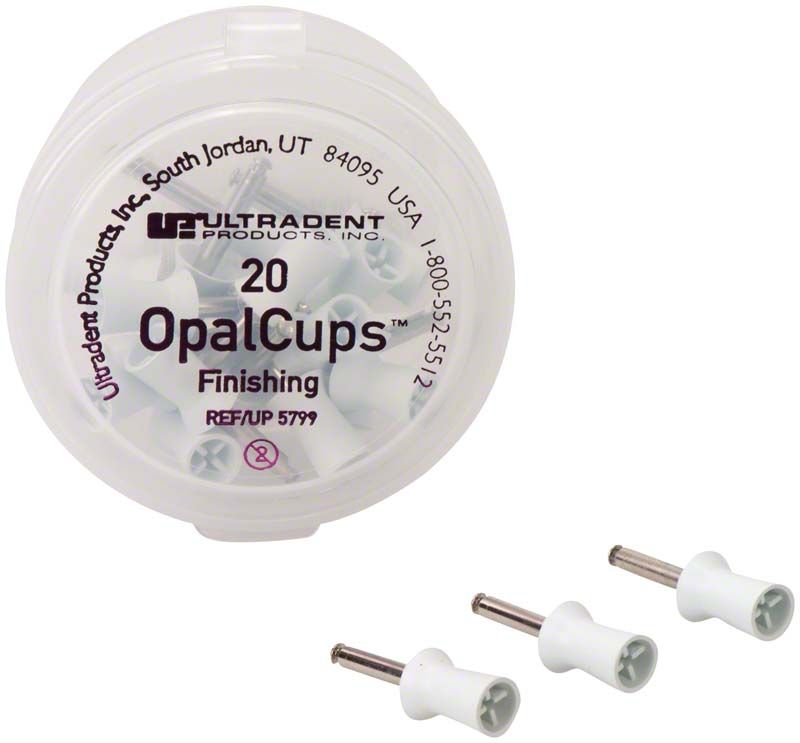 OpalCups™ Finierkelche für professionelle Zahnpolitur mit Winkelstückschaft
