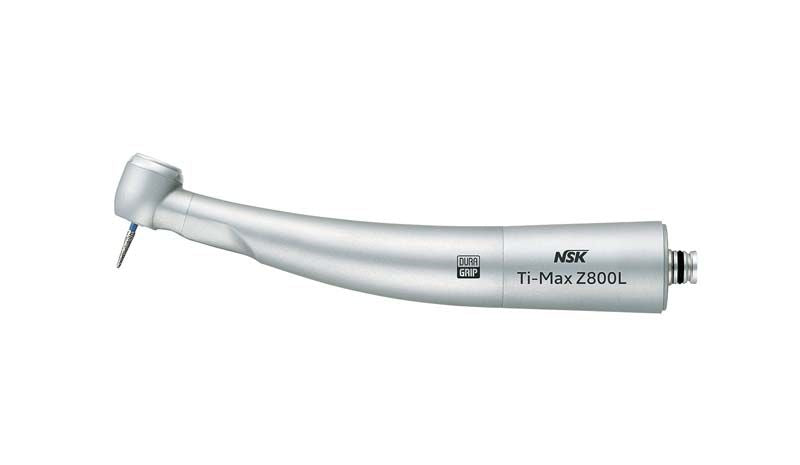 Licht-Turbine Ti-Max Z800L mit ergonomischem Design und silbernem Finish.