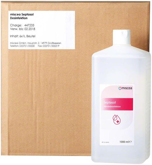 Image of Septasol Karton mit 6 x 1 Liter Flasche