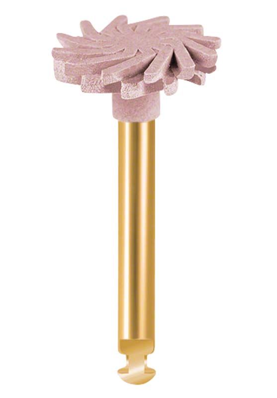 EVE DIACOMP® plus TWIST Rad Vorpolierer mit 11mm Durchmesser auf weißem Hintergrund.