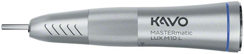 Zahnärztliches Handstück MASTERmatic™ LUX M10L in silberner Farbe.