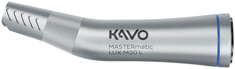 Silbernes dentalmedizinisches Handstück MASTERmatic LUX M20L von medic-star.
