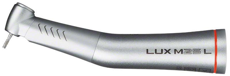 MASTERmatic™ LUX M25L rot Übertragungsinstrument für Zahnärzte in Silberoptik