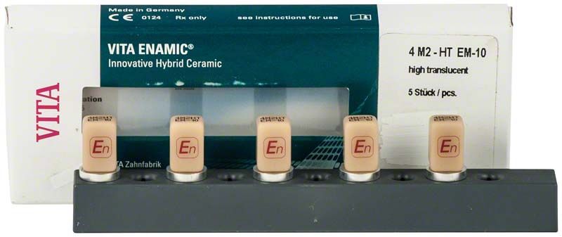VITA ENAMIC® Blöcke für CEREC®/inLab in Halterung, 4M2 Farbton.