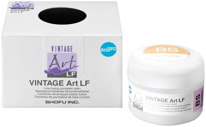 Vintage Art LF Keramikfarbe B-Shade mit Verpackung.