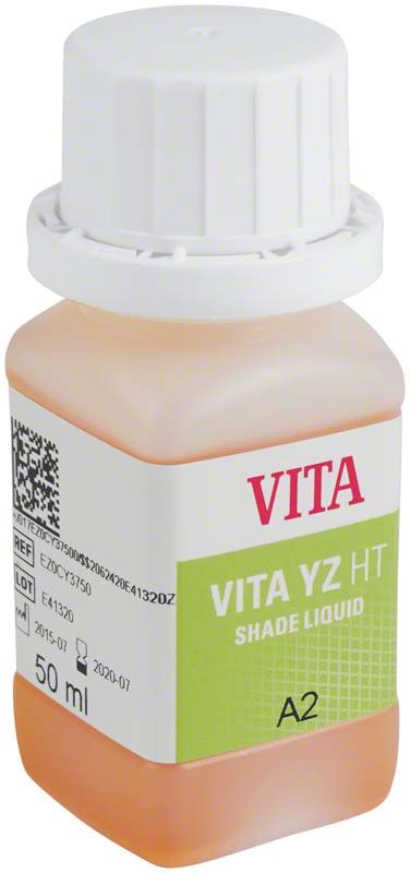 VITA YZ HT Shade Liquid A2 Flasche mit 50 ml Inhalt.