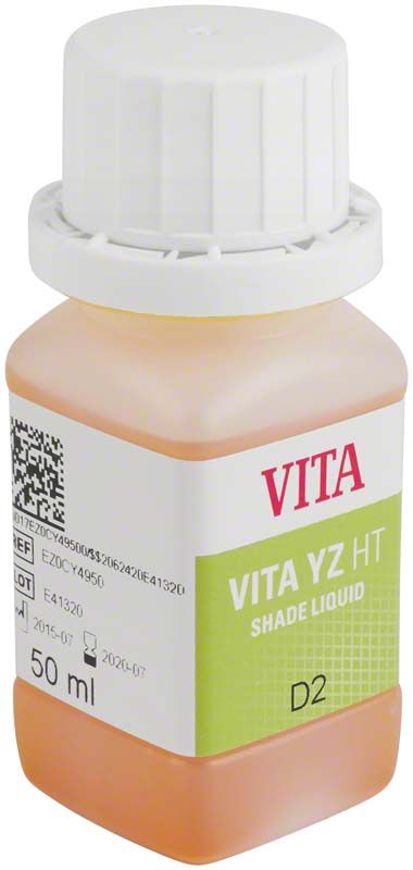 VITA YZ HT SHADE LIQUID Flasche mit 50 ml Inhalt, Farbton D2.