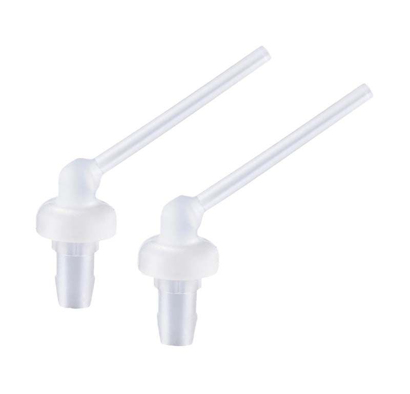 Transparente Intraoralspitzen für präzise dentale Anwendungen, 50 Stück.