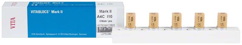 VITABLOCS® Mark II I12 VITA classical B3C Zahnkeramikblöcke in Verpackung