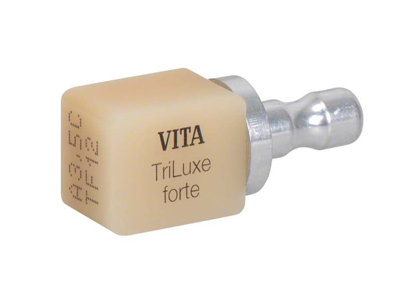 VITABLOCS® TriLuxe forte Keramikblock mit vier Farbintensitätsschichten, Größe TF-12.