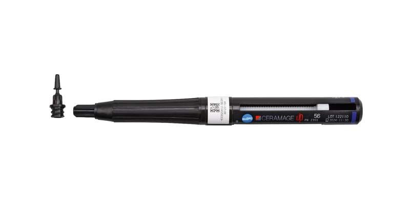 CERAMAGE UP Incisal 56 Verblendsystem-Spritze mit abnehmbarer Spitze.