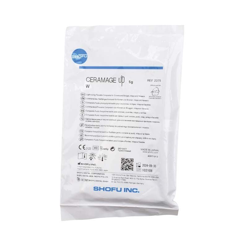 Verpackung von CERAMAGE UP Concentrate W mit Produktinformationen und Herstellerlogo.