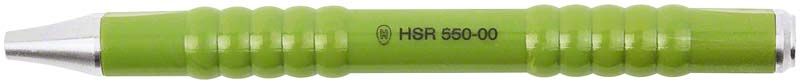 Grüner Mundspiegelgriff Modell HSR 550-00 aus Metall.