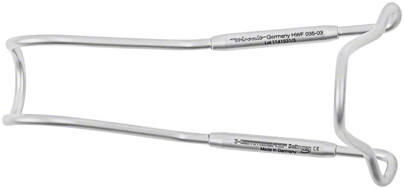 Wangenhaken Günay Figur 3 aus Metall, Größe 120 x 55 x 65mm.