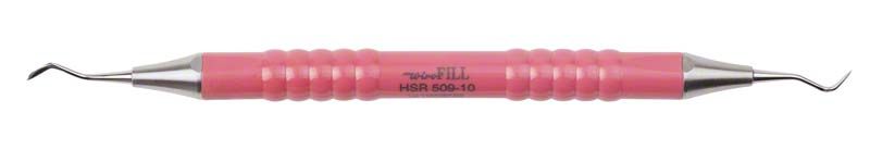 Zahnärztlicher Spatel Wiro-FILL HSR 509-10 mit zwei Arbeitsenden.