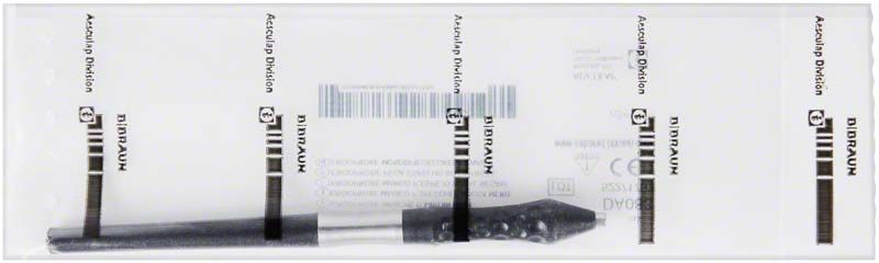 Mundspiegelgriff Ergoprobe in moderner Verpackung für Zahnarztpraxis.