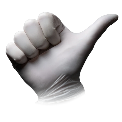 PURACOMFORT WHITE, Nitril Einmalhandschuhe, puderfrei