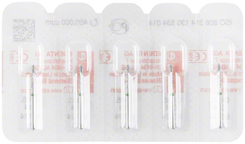 Diamant FG 885G 014 Zahnbohrer in steriler Blisterverpackung