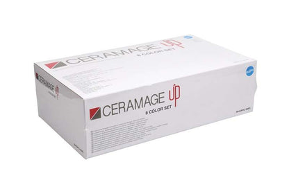 CERAMAGE UP 8 Color Set Verpackung mit Produktnamen und Logo.