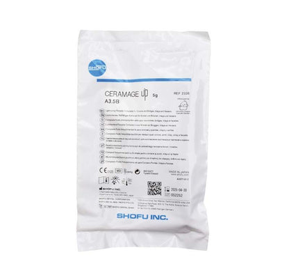 CERAMAGE UP Body A3,5B in weißer Verpackung mit blauer Schrift.