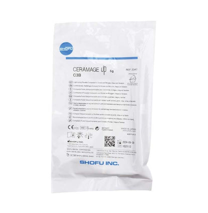 CERAMAGE UP Body C3B in weißer Verpackung mit Produktinformationen und Logos.