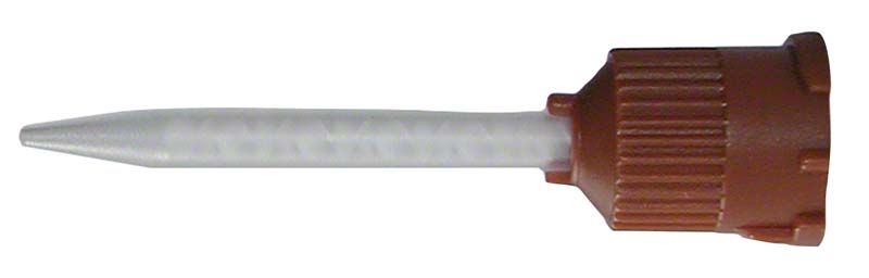 Harvard Mini 1:1 Mischkanüle S-Brown für dentale Anwendungen.