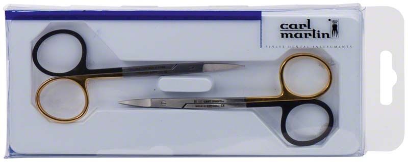 Scheren-Set Iris und La Grange in Verpackung von Carl Martin.