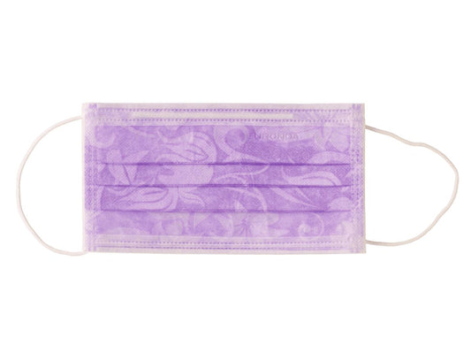Image of Monoart Mundschutz Pro 3 Flower lila