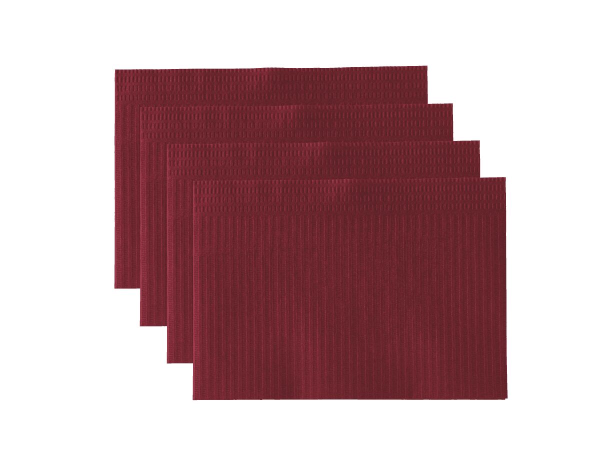 Monoart Patientenservietten Towel UP weinrot