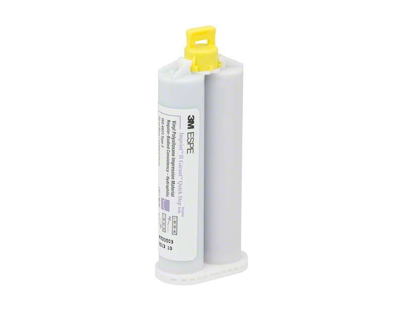 Imprint II Garant Quick Step Regular Body Kartusche mit gelbem Verschluss.