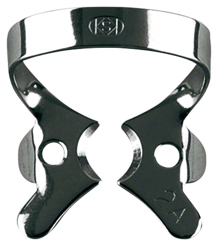 Fit-Kofferdam® Klammer Black Nr. 2a aus Edelstahl.