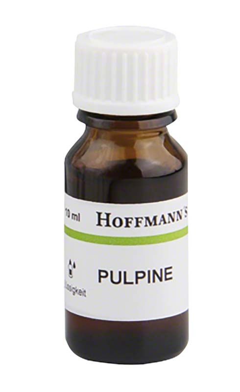 Hoffmanns PULPINE 10 ml Flasche mit weißem Schraubverschluss.