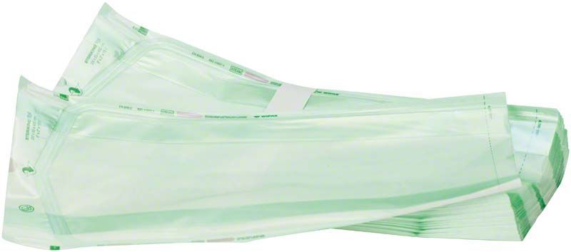 Steriking Beutel mit Seitenfalte, 200 x 55 x 400mm, transparent.