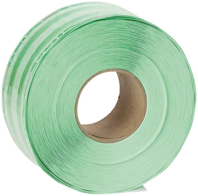 Steriking Sterilisationsrolle RB50 mit Seitenfalte, grün, 100m.