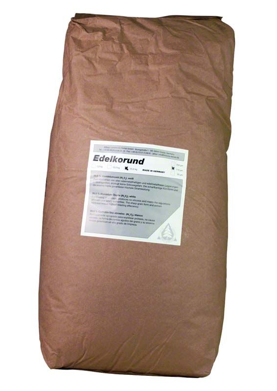 Edelkorund 110my Sack 25kg mit Etikett von ERNST HINRICHS.
