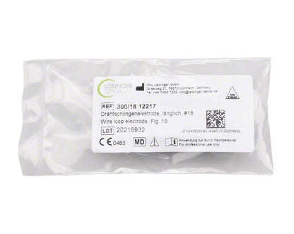 Drahtschlingenelektrode Fig. 18 in transparenter Verpackung.
