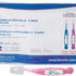 Kinderzahnbürste Baby (0-3) 10er-Pack - Bär (Pink)
