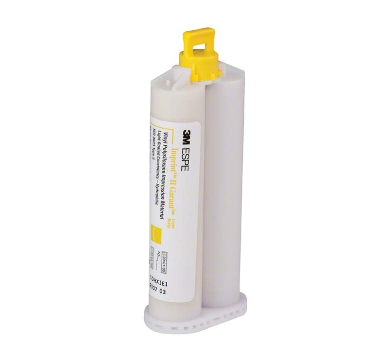 Imprint II Garant Light Body Kartusche mit gelbem Verschluss.