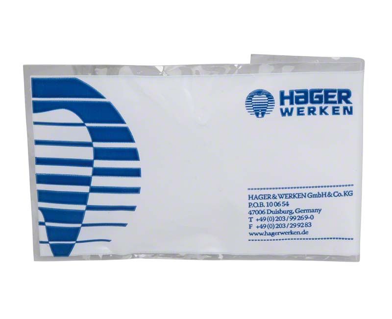 Studienmodell Demo Implant C+B Ersatz-Set in weißer Verpackung mit Hager Werken Logo.