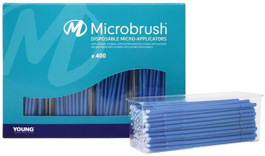 Image of Microbrush Plus Applikatoren 400er regular blau