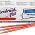 Image of Microbrush Plus Applikatoren 100er regular orange