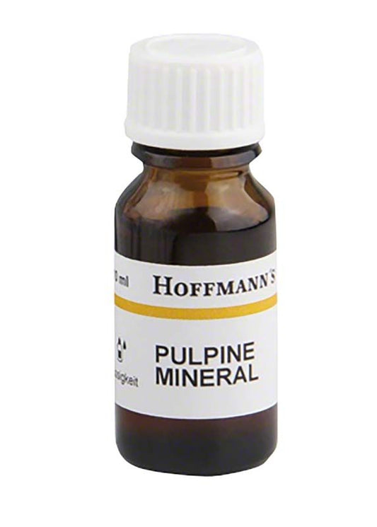 Hoffmann's PULPINE MINERAL 10 ml Flasche mit weißem Schraubverschluss.