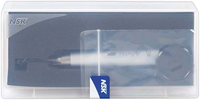 Prophylaxehandstück für Varios Combi Pro in Kunststoffverpackung.