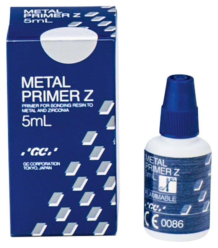 METAL PRIMER Z Flasche und Verpackung zur Metall-Kunststoff-Verbindung, 5 mL.