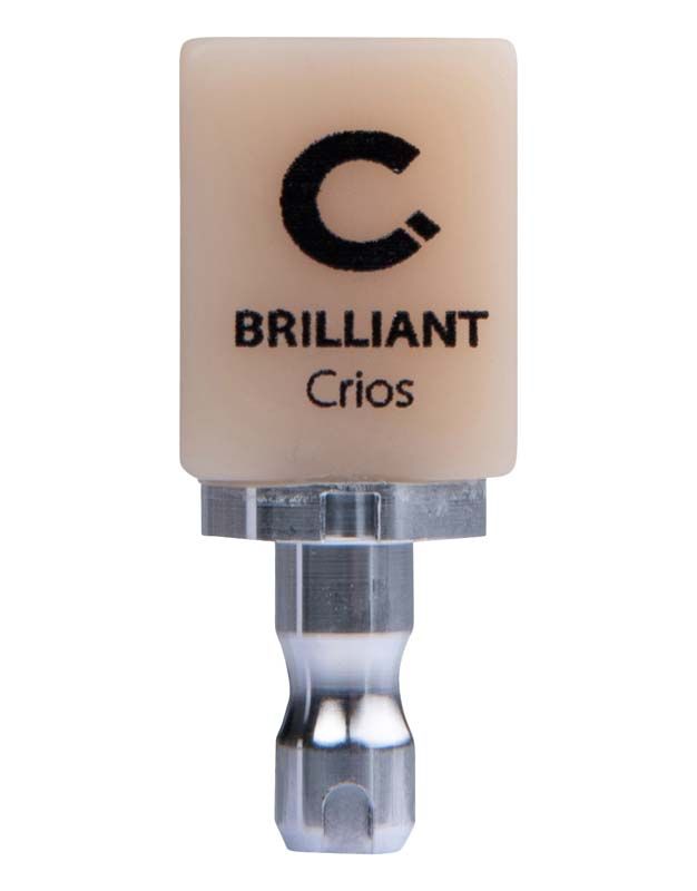 BRILLIANT Crios CEREC 14 HT A3 CAD/CAM Block für Zahnrestaurationen.