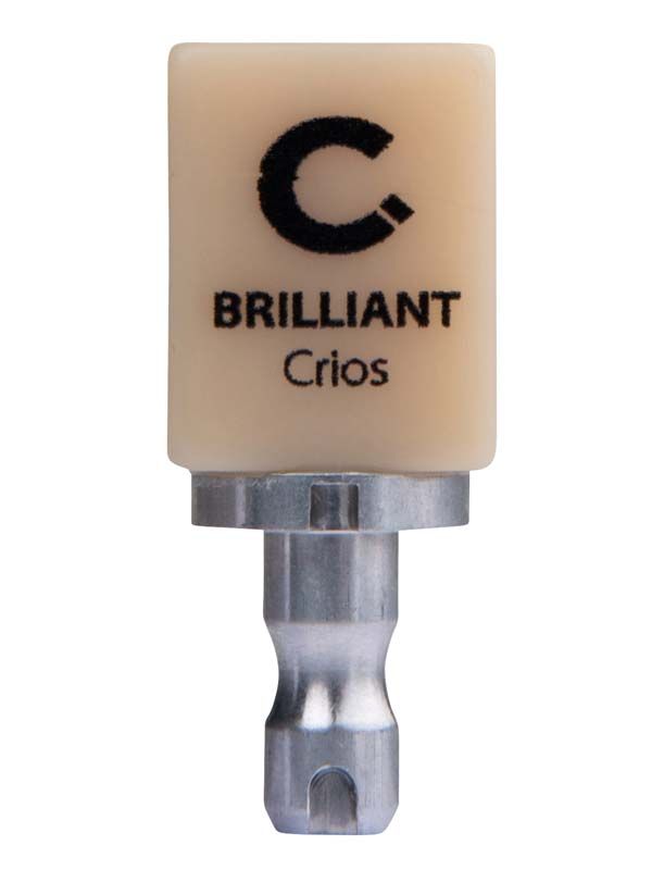 BRILLIANT Crios CEREC Block zur zahnmedizinischen Restauration.