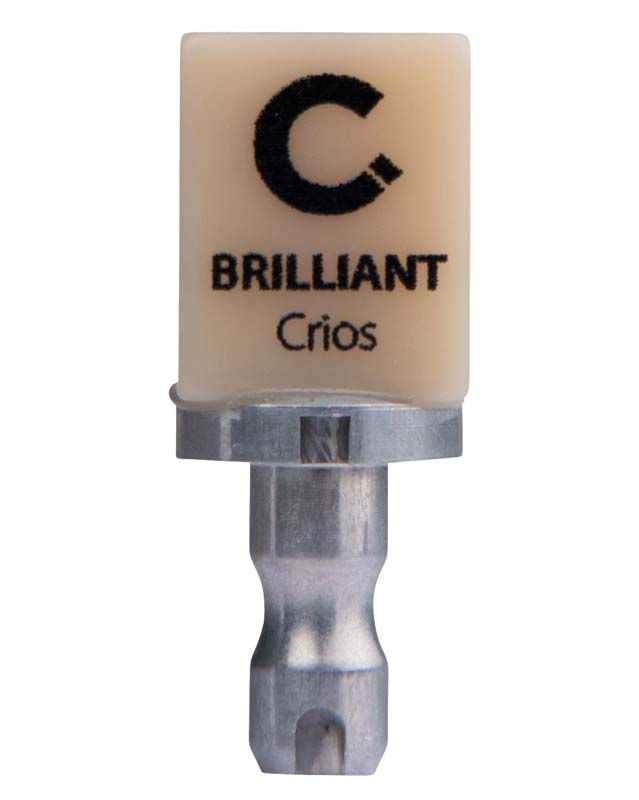 BRILLIANT Crios CEREC Block in der Farbe LT B3.