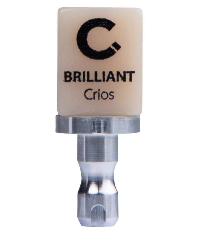 BRILLIANT Crios CEREC 12 HT A2 Zahnblock in cremefarbener Ausführung
